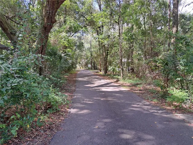 a view of outdoor space with trees