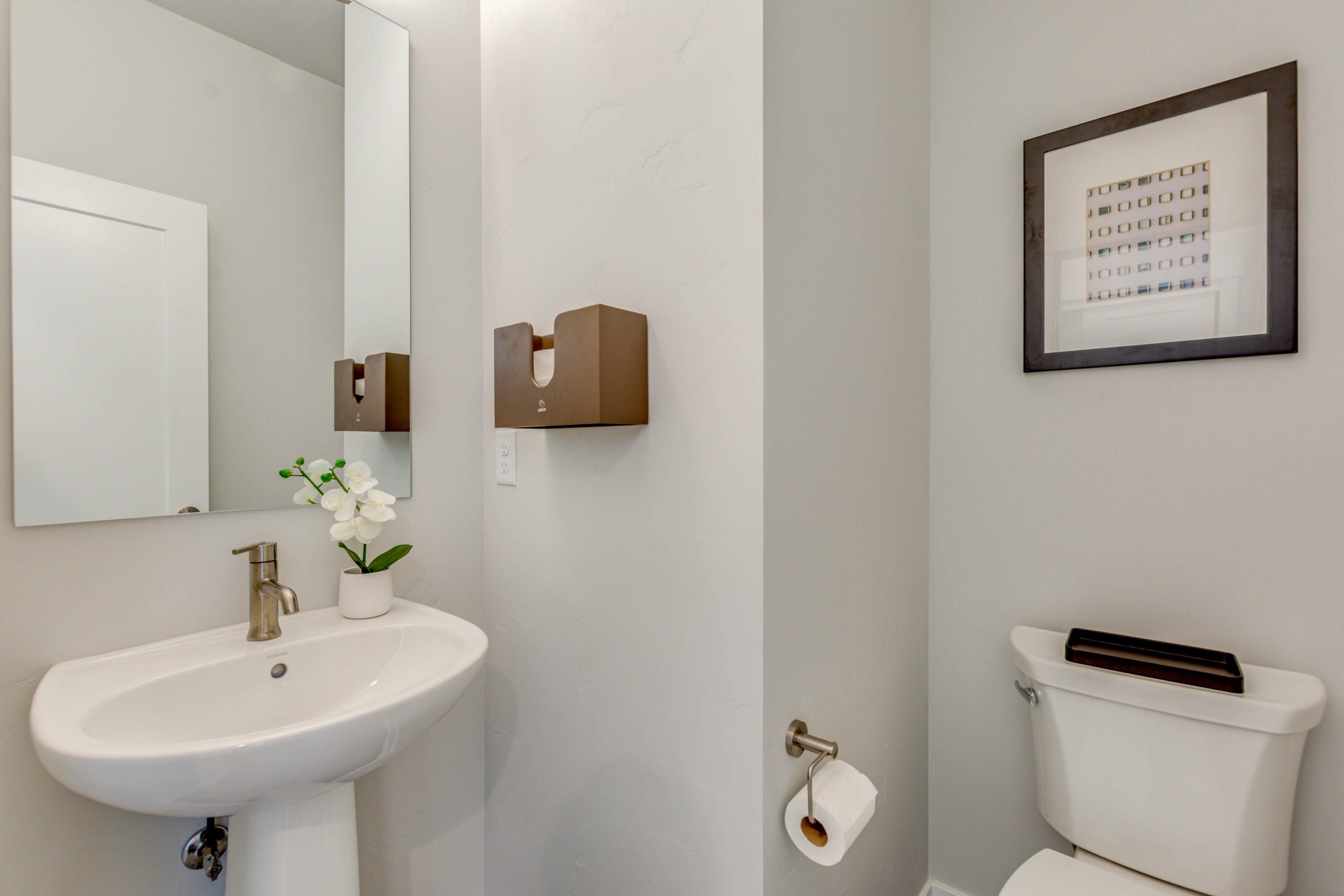 4649 Southwest 36th Street Redmond, OR 97756 - Photo 6 of 47 Downstairs half bath.