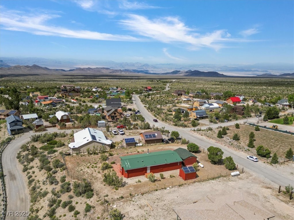 70 West Bonanza Road Las Vegas, NV 89124 - Photo 58 of 71 Aerial view of residential area with a mountain backdrop