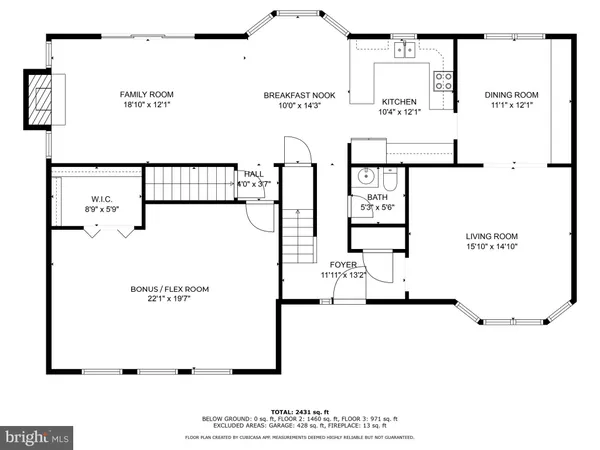 $499,990 | 2425 Harpoon Drive, Stafford, VA 22554