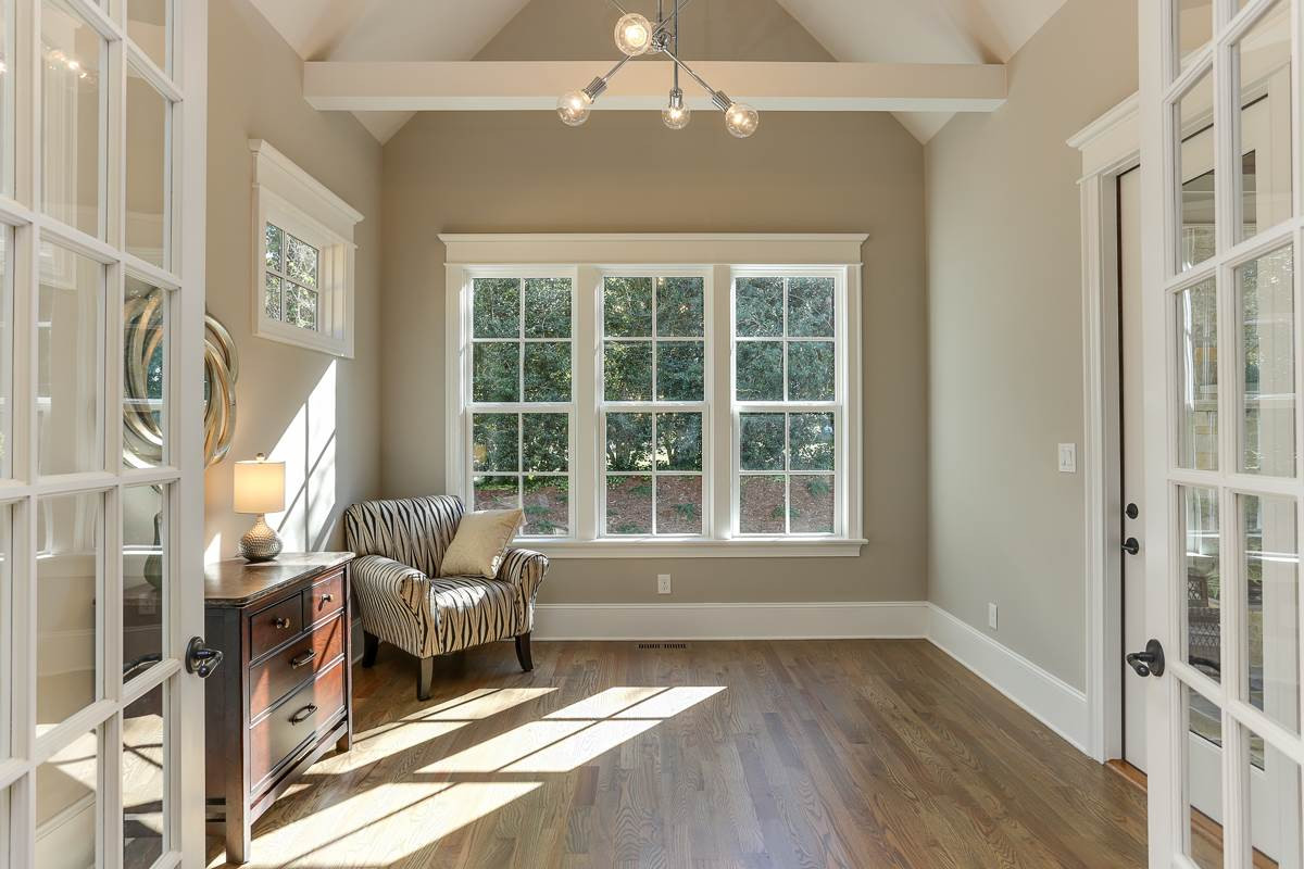 2812 Sandia Drive Raleigh, NC 27607 - Photo 10 of 24 Flex Room With Vaulted Ceiling