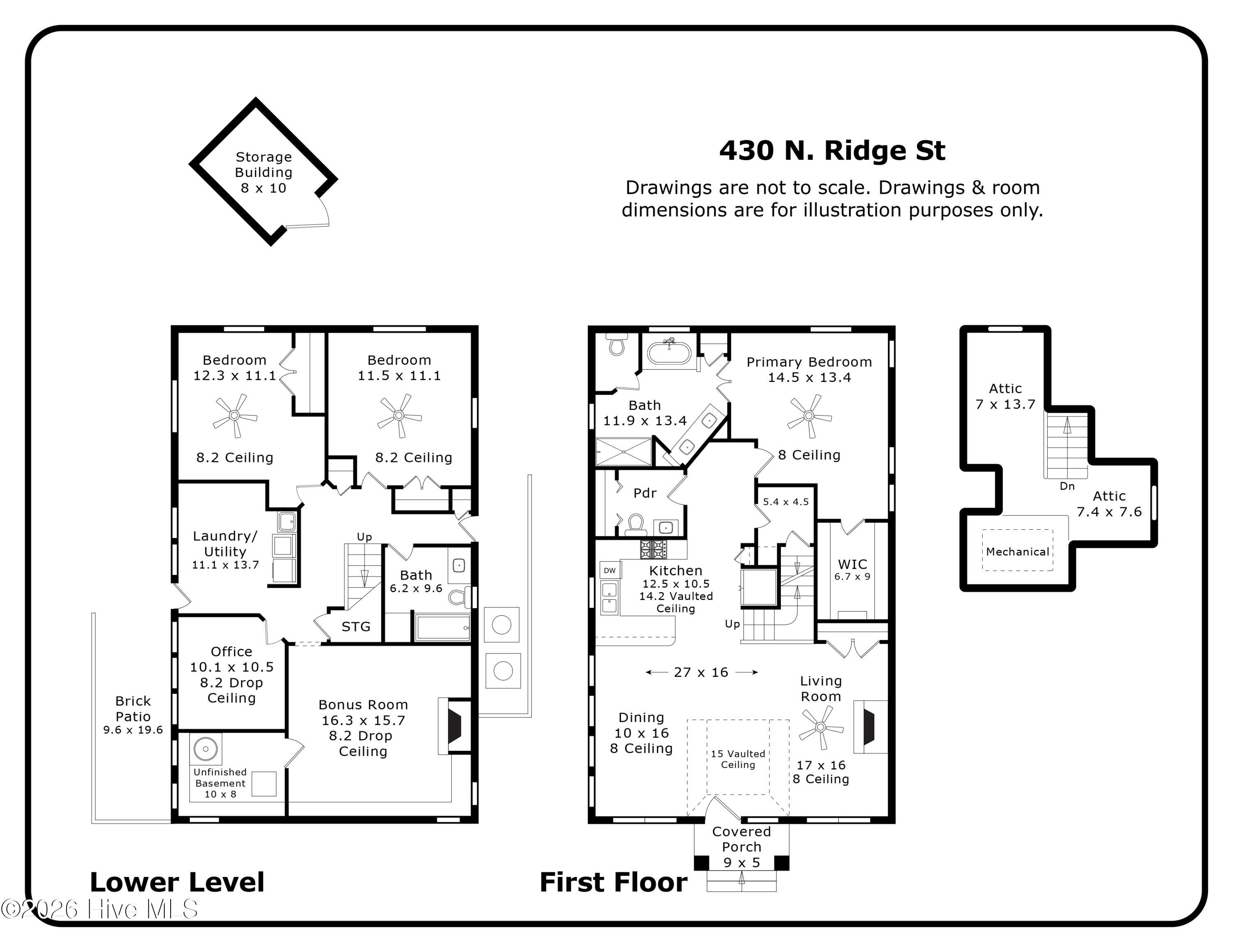 430 North Ridge Street Southern Pines, NC 28387 - Photo 76 of 76 Floor Plan_430 N. Ridge St_page-0001