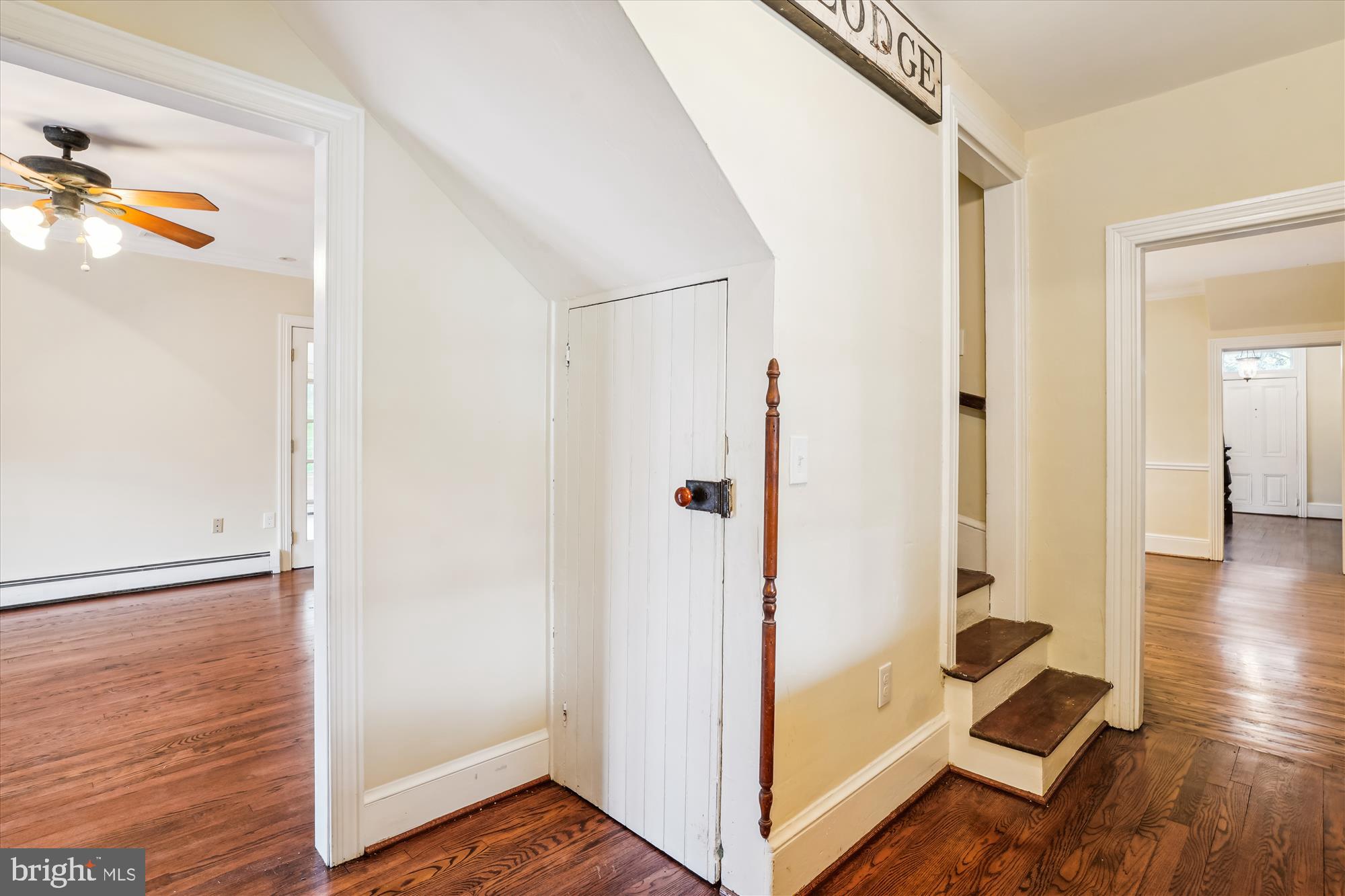 20320 Bucklodge Road Dickerson, MD 20842 - Photo 54 of 80 a view of a hallway with wooden floor and closet