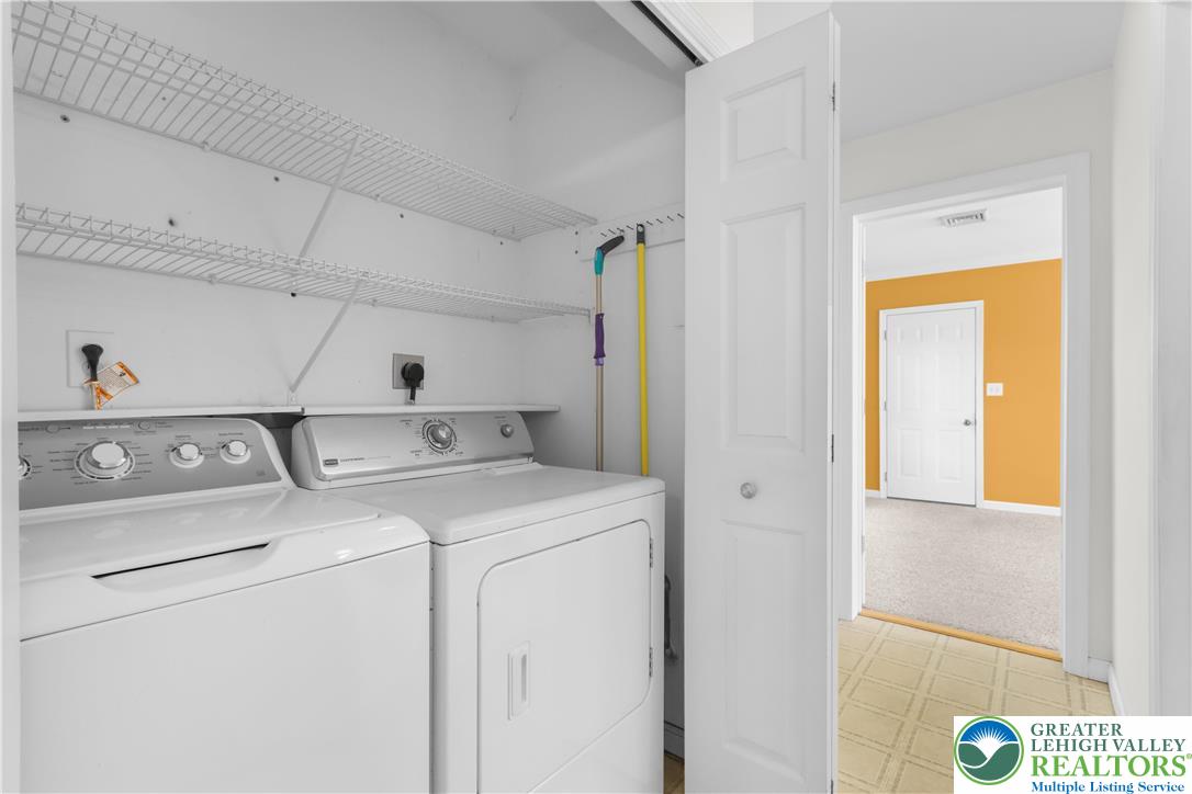 540 Bauer Road Bath, PA 18014 - Photo 30 of 50 a utility room with dryer and washer