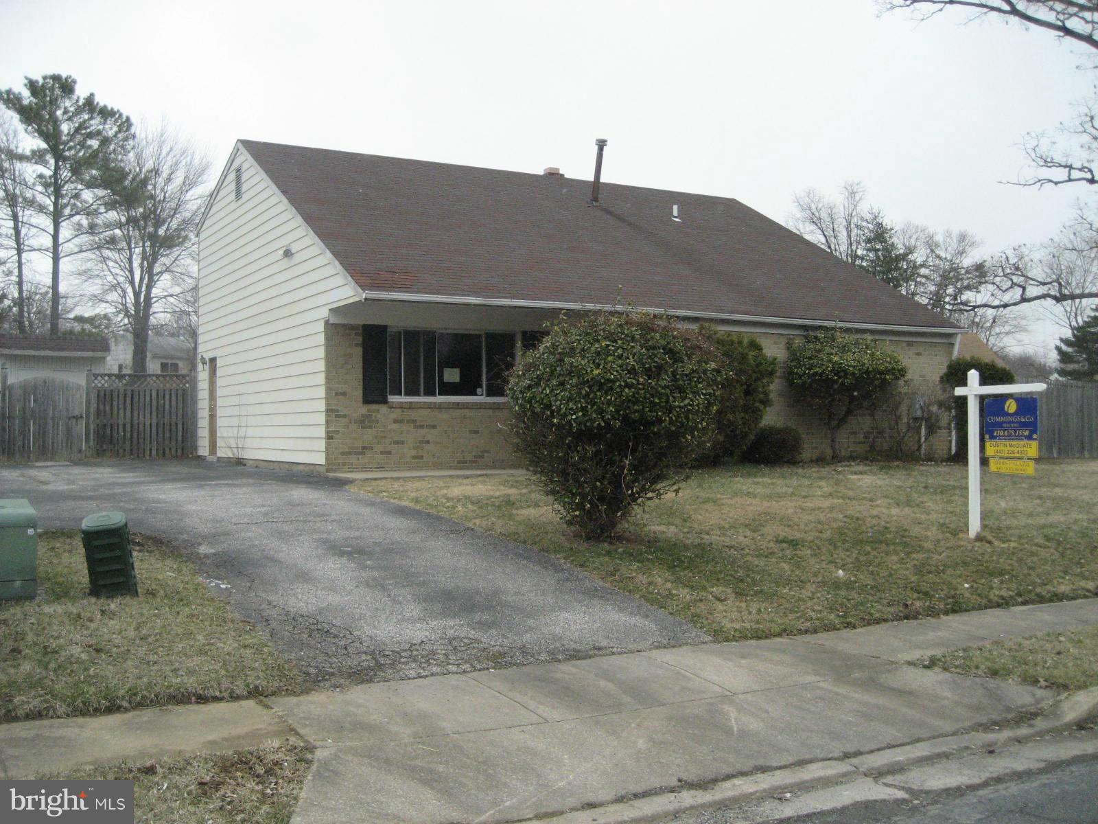 8820 Winterbrook Road Randallstown, MD 21133 - Photo 1 of 21 a front view of a house with garden