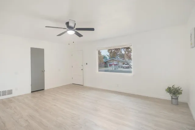 wooden floor in a empty room