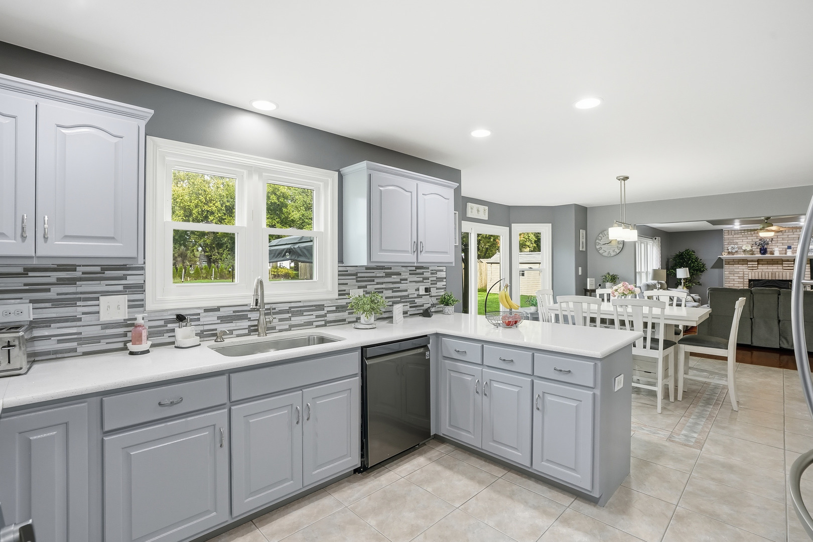 11254 192nd Street Mokena, IL 60448 - Photo 15 of 48 a kitchen with a sink and cabinets