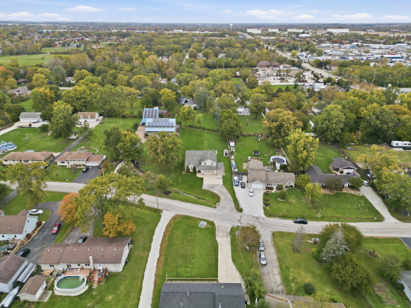 11254 192nd Street Mokena, IL 60448 - Photo 43 of 48 an aerial view of residential houses with outdoor space