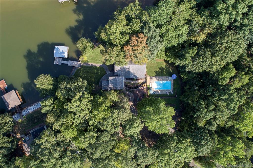 817 Bonum Road Lake Wylie, SC 29710 - Photo 6 of 41 an aerial view of a house with a yard