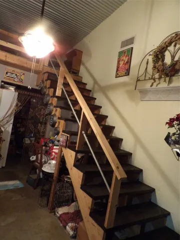 a bathroom with a sink and vanity