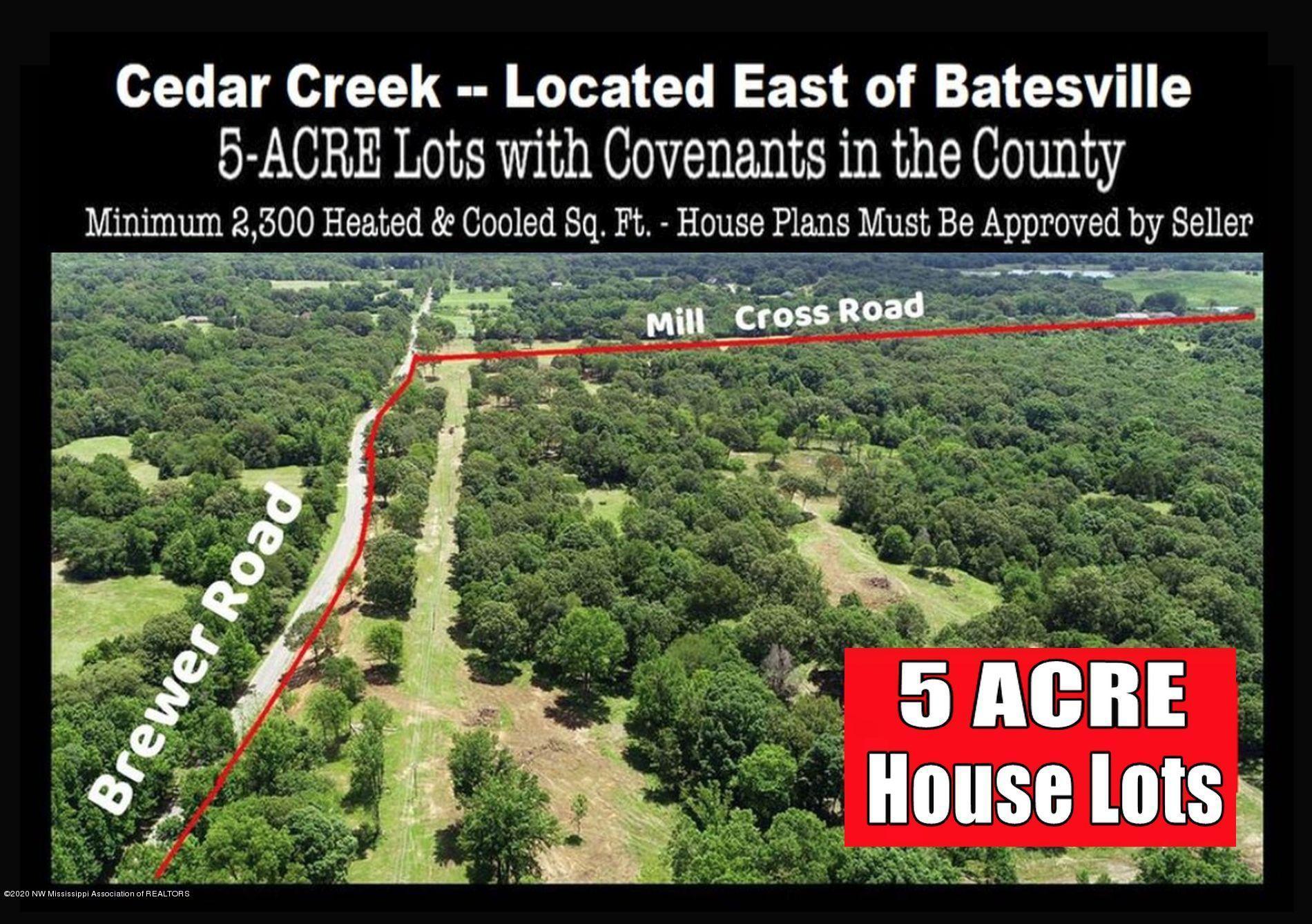 Lot 9 Brewer Road Batesville, MS 38606 - Photo 1 of 27 cedar creek