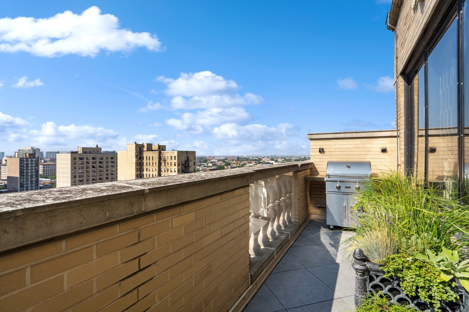 3100 North Sheridan Road, Unit 14B Chicago, IL 60657 - Photo 16 of 50 a view of a city from a balcony