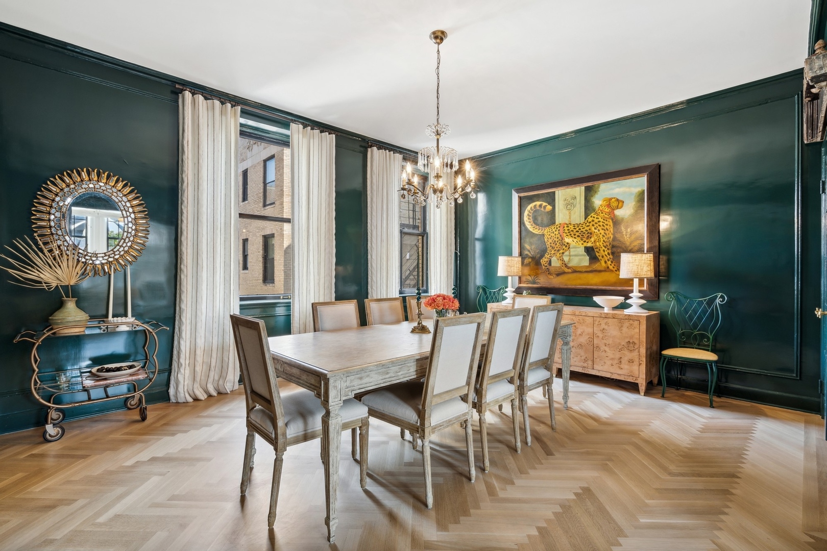 3100 North Sheridan Road, Unit 14B Chicago, IL 60657 - Photo 20 of 50 a view of a dining room with furniture window and outside view