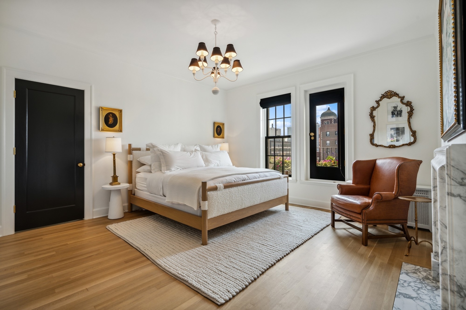 3100 North Sheridan Road, Unit 14B Chicago, IL 60657 - Photo 35 of 50 a bedroom with a bed couch and a window