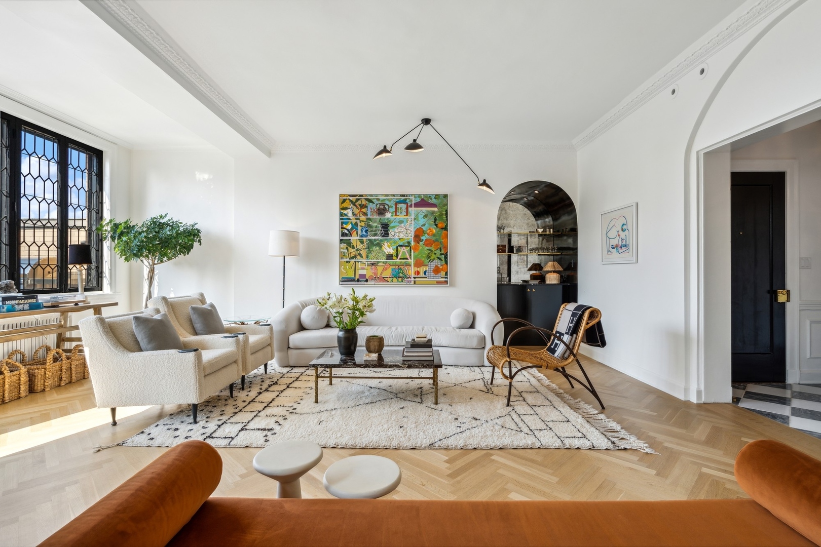3100 North Sheridan Road, Unit 14B Chicago, IL 60657 - Photo 9 of 50 a living room with furniture or couch and a large window