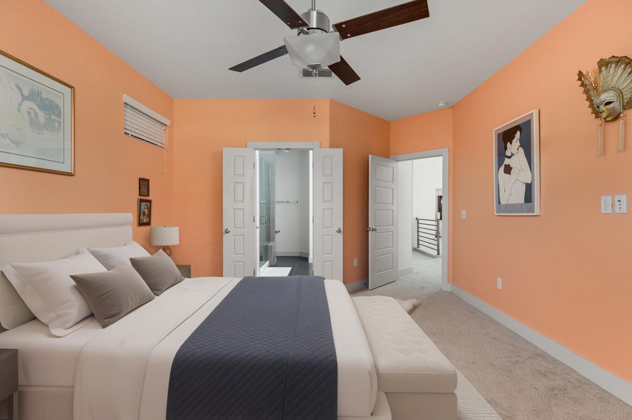 907 Totis Road Austin, TX 78748 - Photo 13 of 30 Virtually staged primary bedroom