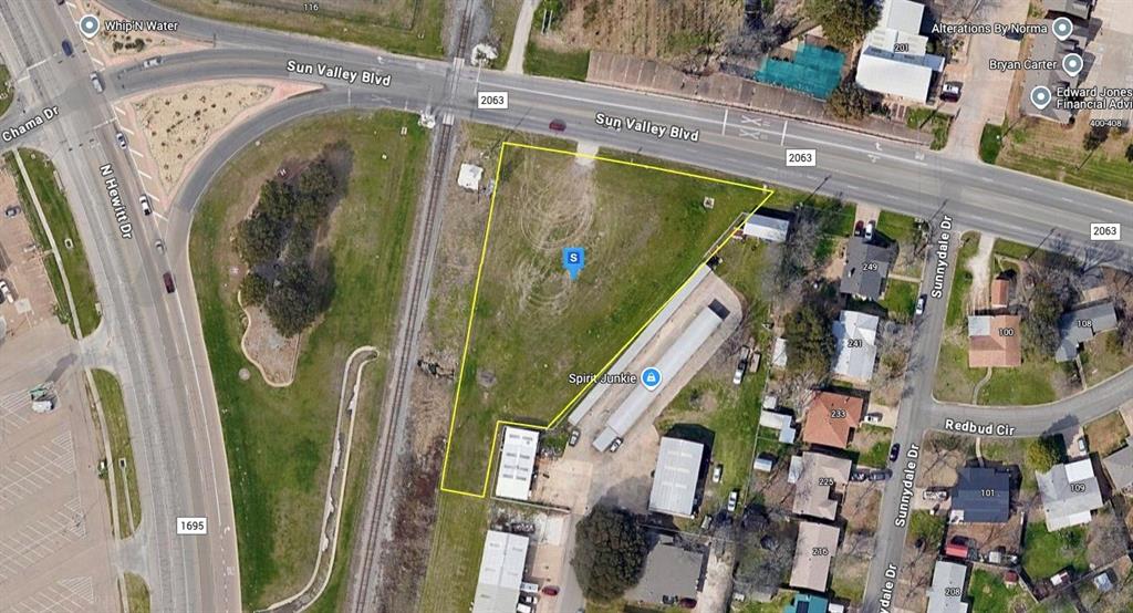 Map / location with property boundaries highlighted