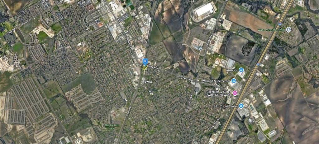 111 Sun Valley Boulevard Hewitt, TX 76643 - Photo 3 of 5 Aerial overview of property's location