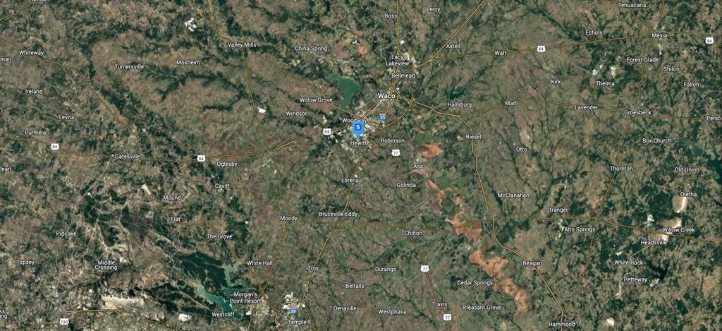 111 Sun Valley Boulevard Hewitt, TX 76643 - Photo 5 of 5 Aerial map of property and surrounding area