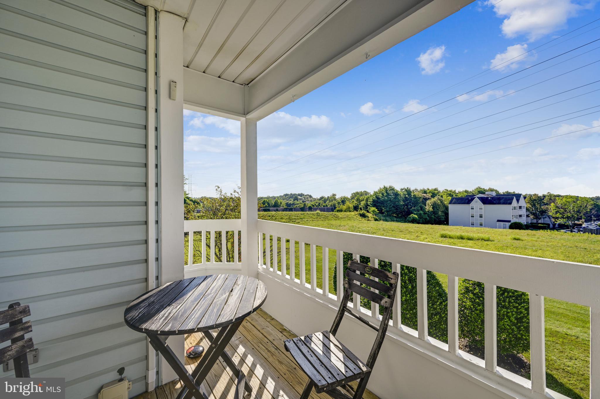 8341 Montgomery Run Road, Unit J Ellicott City, MD 21043 - Photo 6 of 39 Balcony