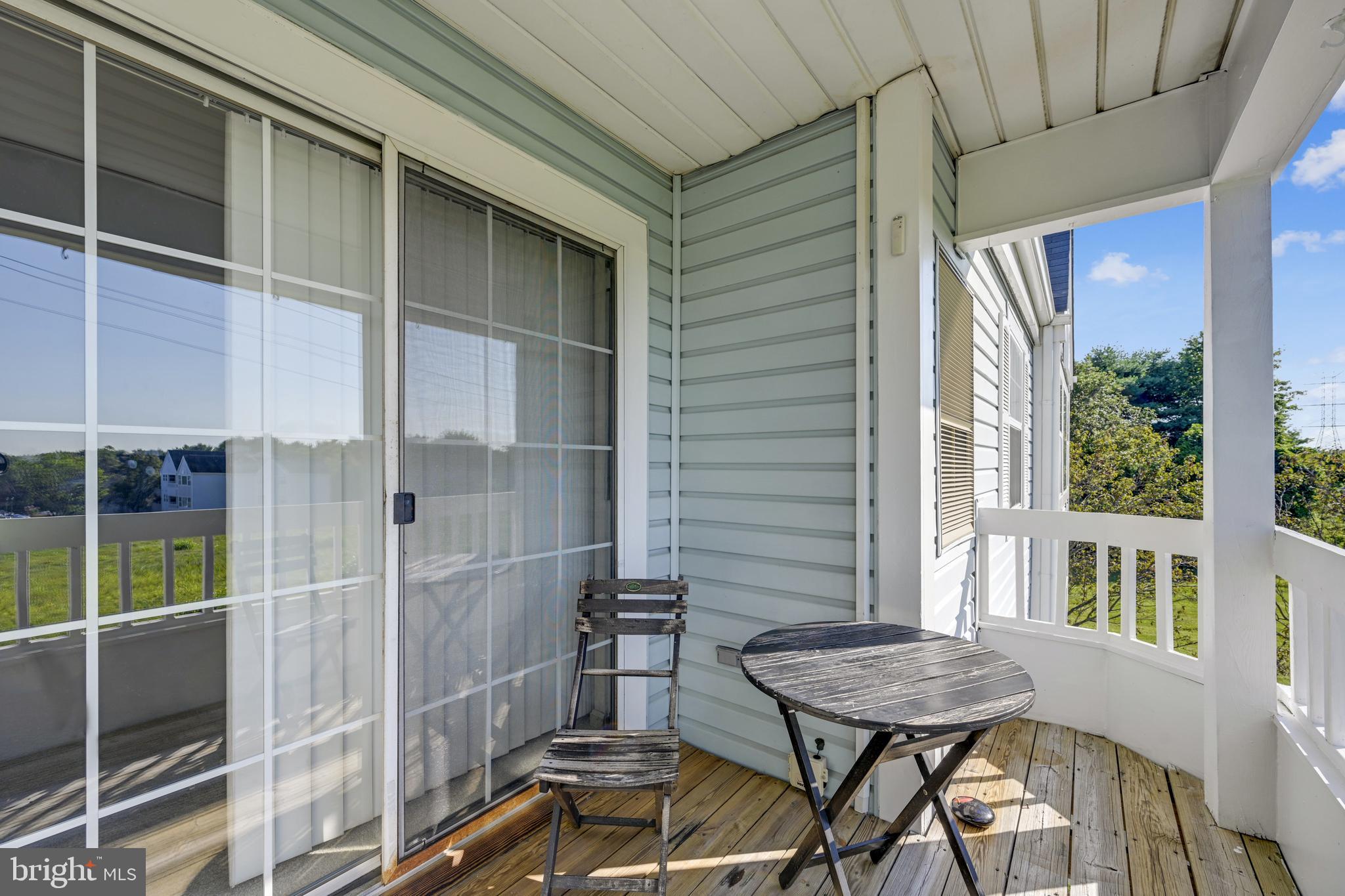 8341 Montgomery Run Road, Unit J Ellicott City, MD 21043 - Photo 7 of 39 3rd floor Balcony