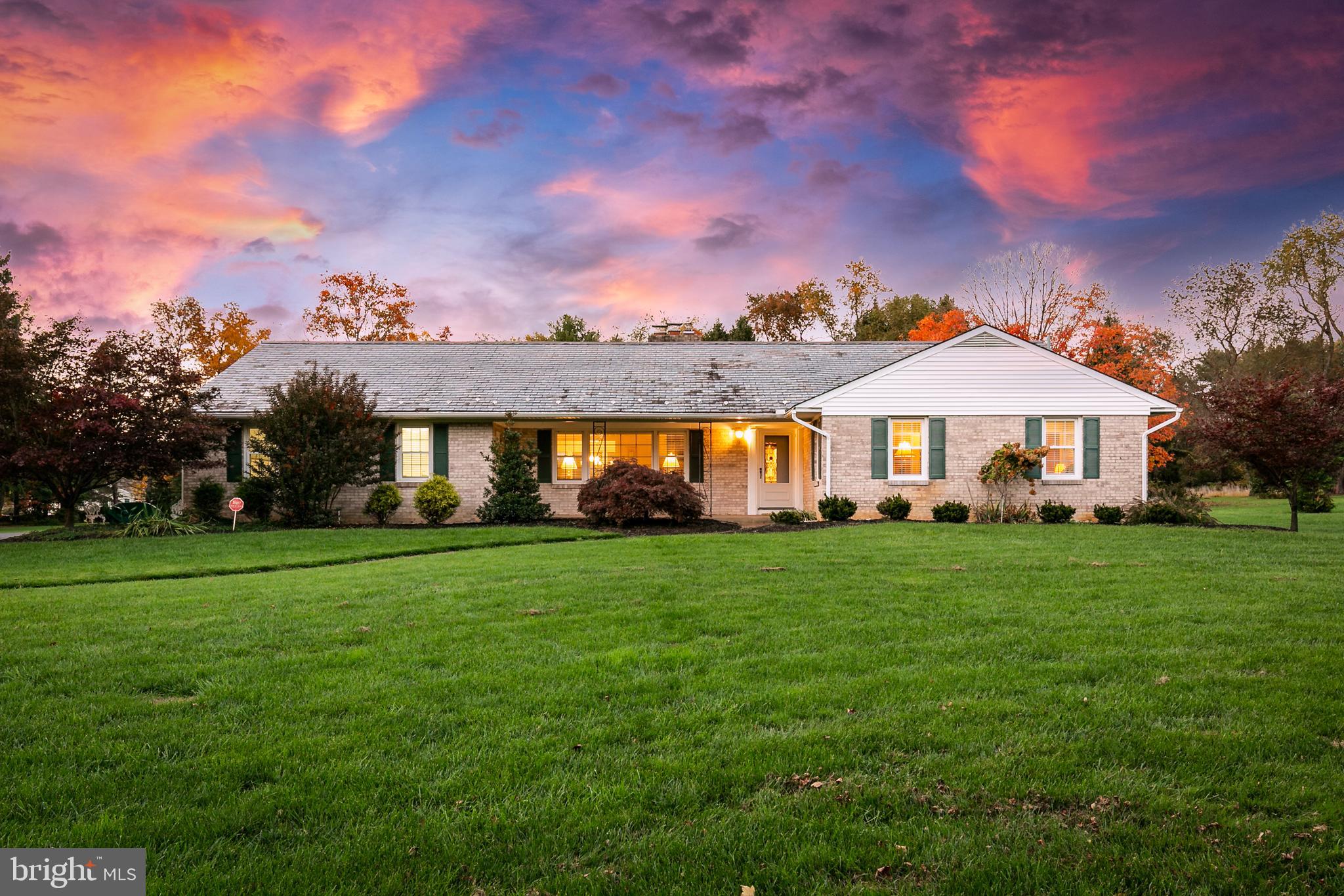9 Dale Road Burlington, NJ 08016 - Photo 1 of 41 Once of a kind custom ranch estate on 2.4 acres!