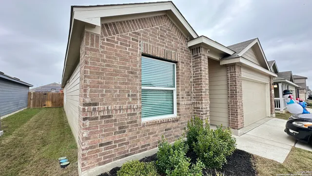 a view of front door of house