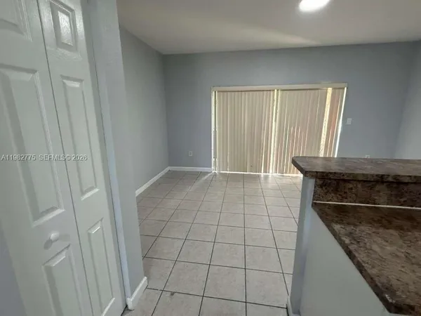a view of empty room