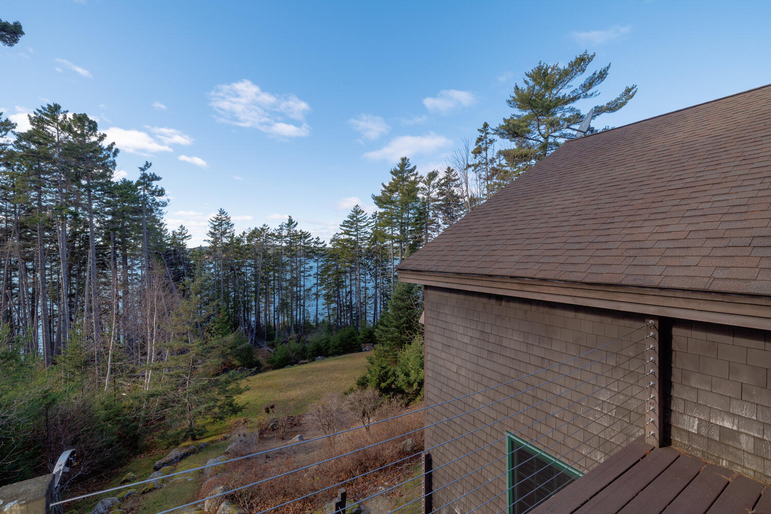 1700 Tremont Road Tremont, ME 04674 - Photo 44 of 86 VIEW FROM PRIMARY BEDROOM BALCONY