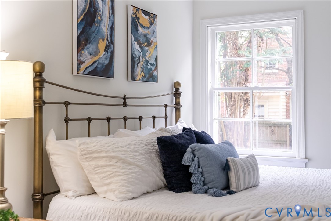 1136 Overbrook Road Petersburg, VA 23805 - Photo 28 of 51 White interior walls with a large multi-pane windo