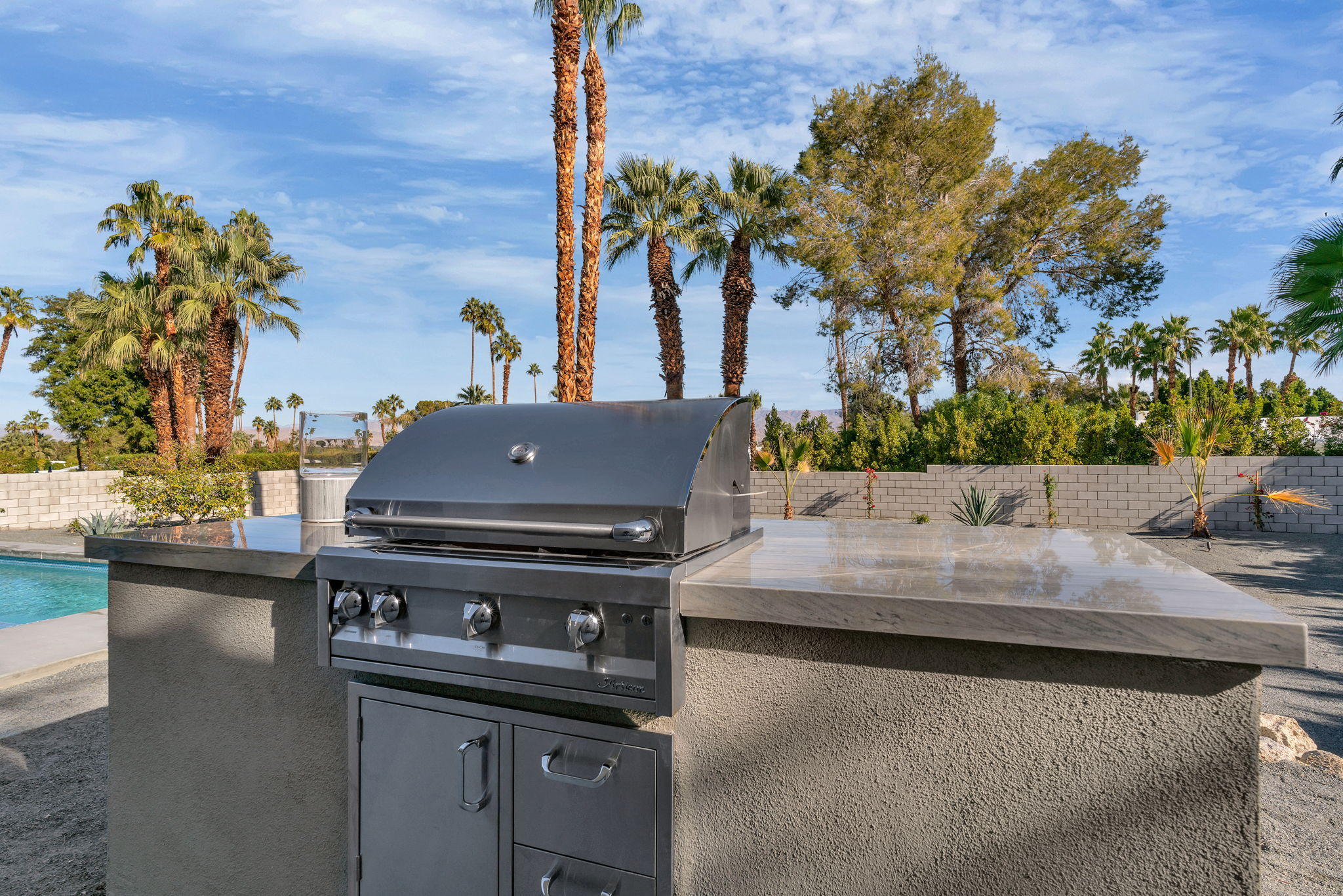 71374 Biskra Road Rancho Mirage, CA 92270 - Photo 52 of 75 BBQ Station w/Granite Surface
