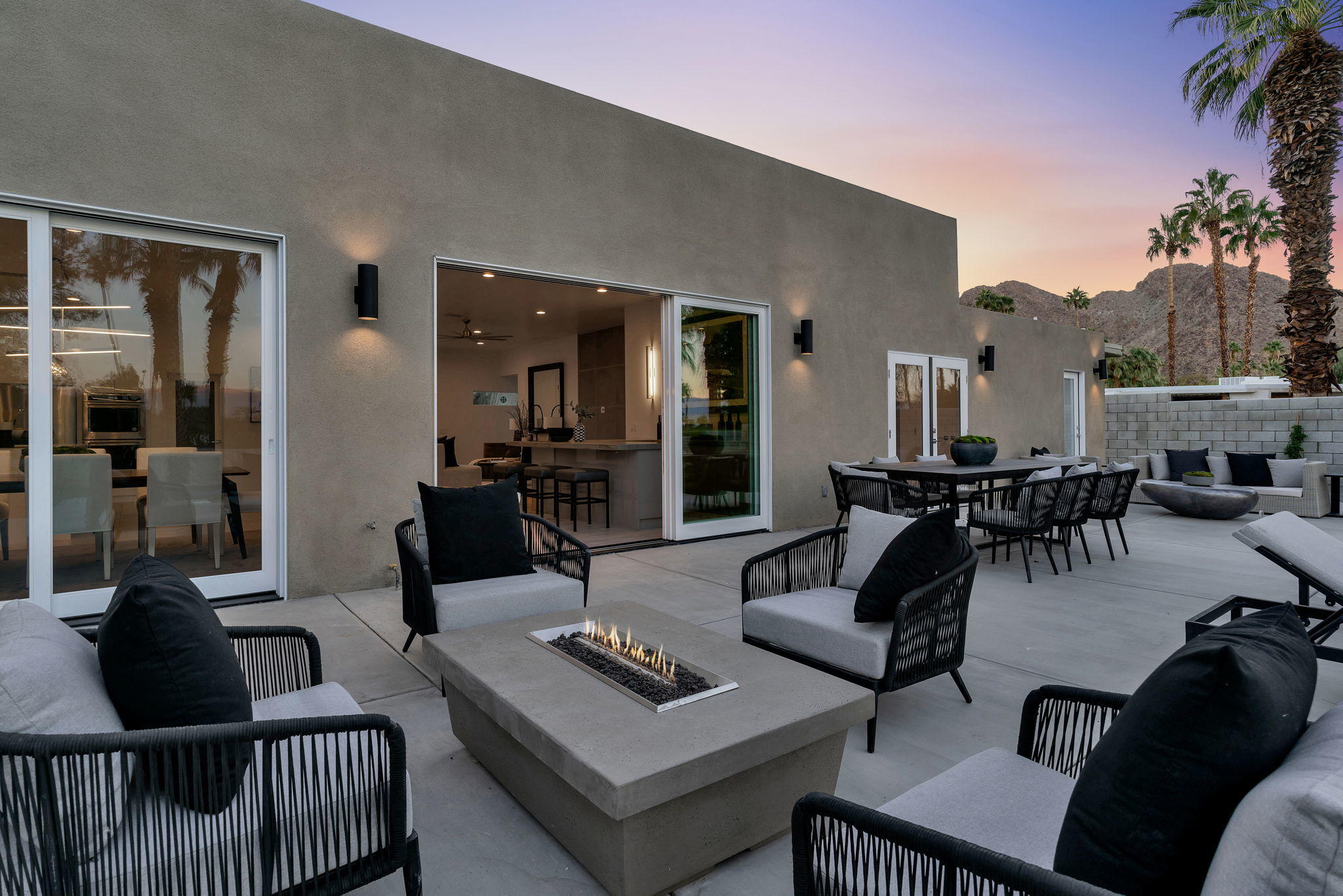 71374 Biskra Road Rancho Mirage, CA 92270 - Photo 63 of 75 a living room with furniture and wooden floor