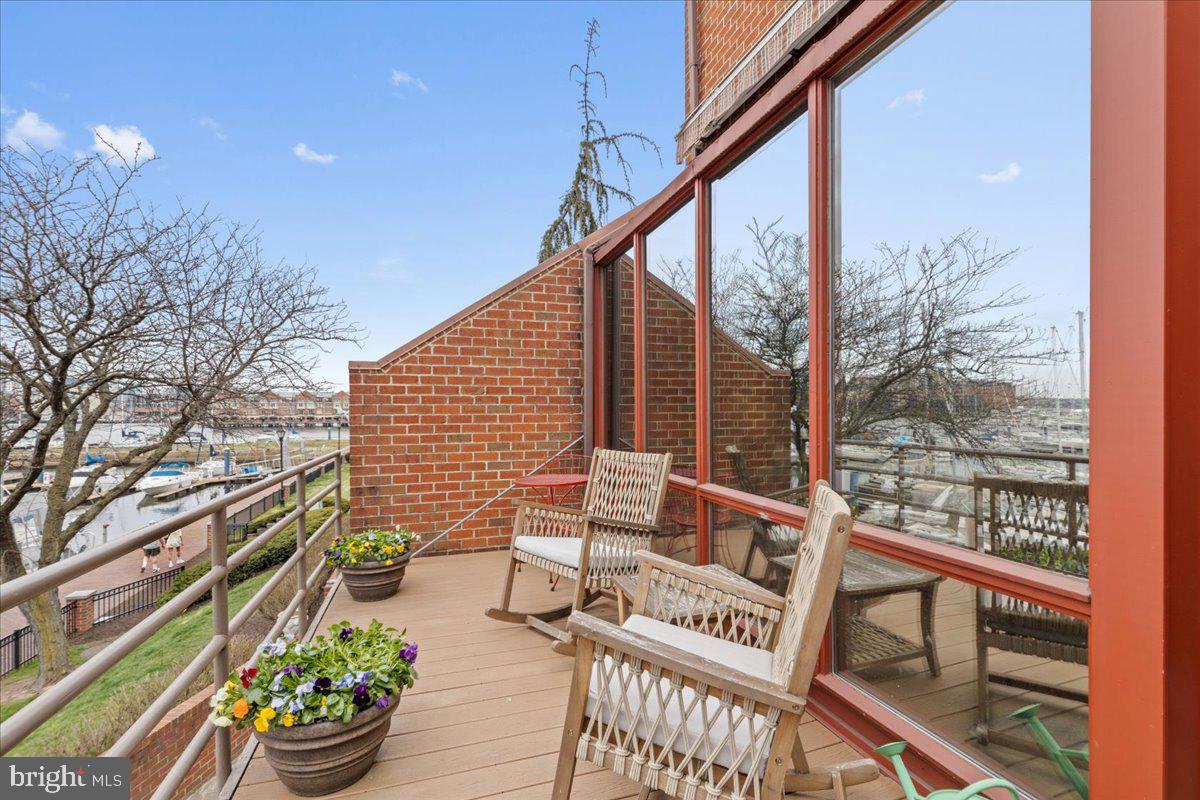2409 Boston Street Baltimore, MD 21224 - Photo 29 of 46 a view of balcony with furniture