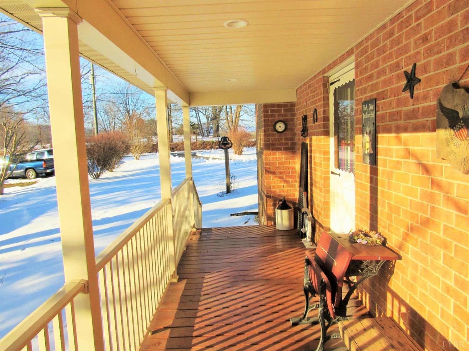 739 Kenmore Road Amherst, VA 24521 - Photo 25 of 27 a view of a balcony with wooden floor