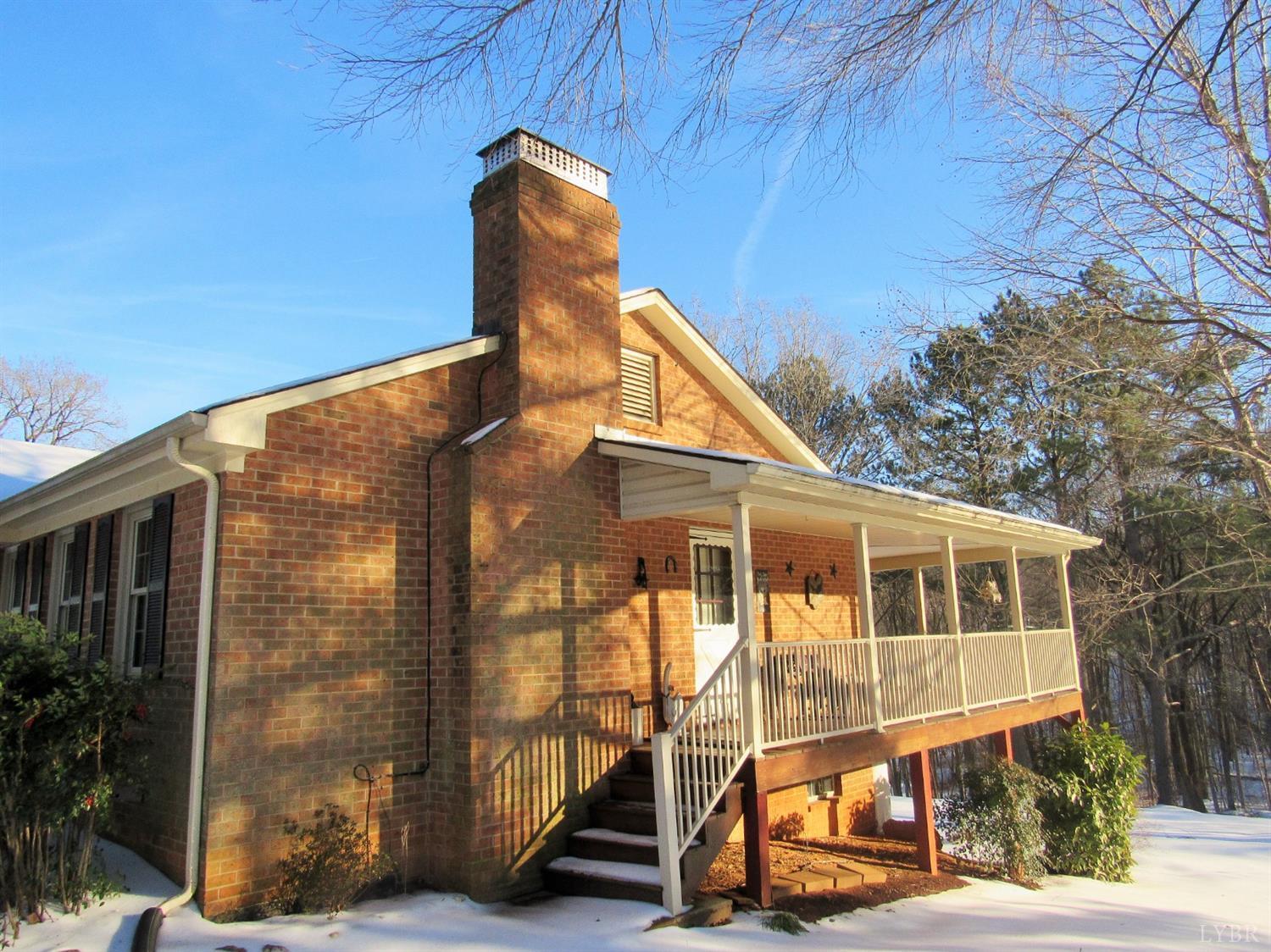 739 Kenmore Road Amherst, VA 24521 - Photo 5 of 27 a view of a house with a backyard