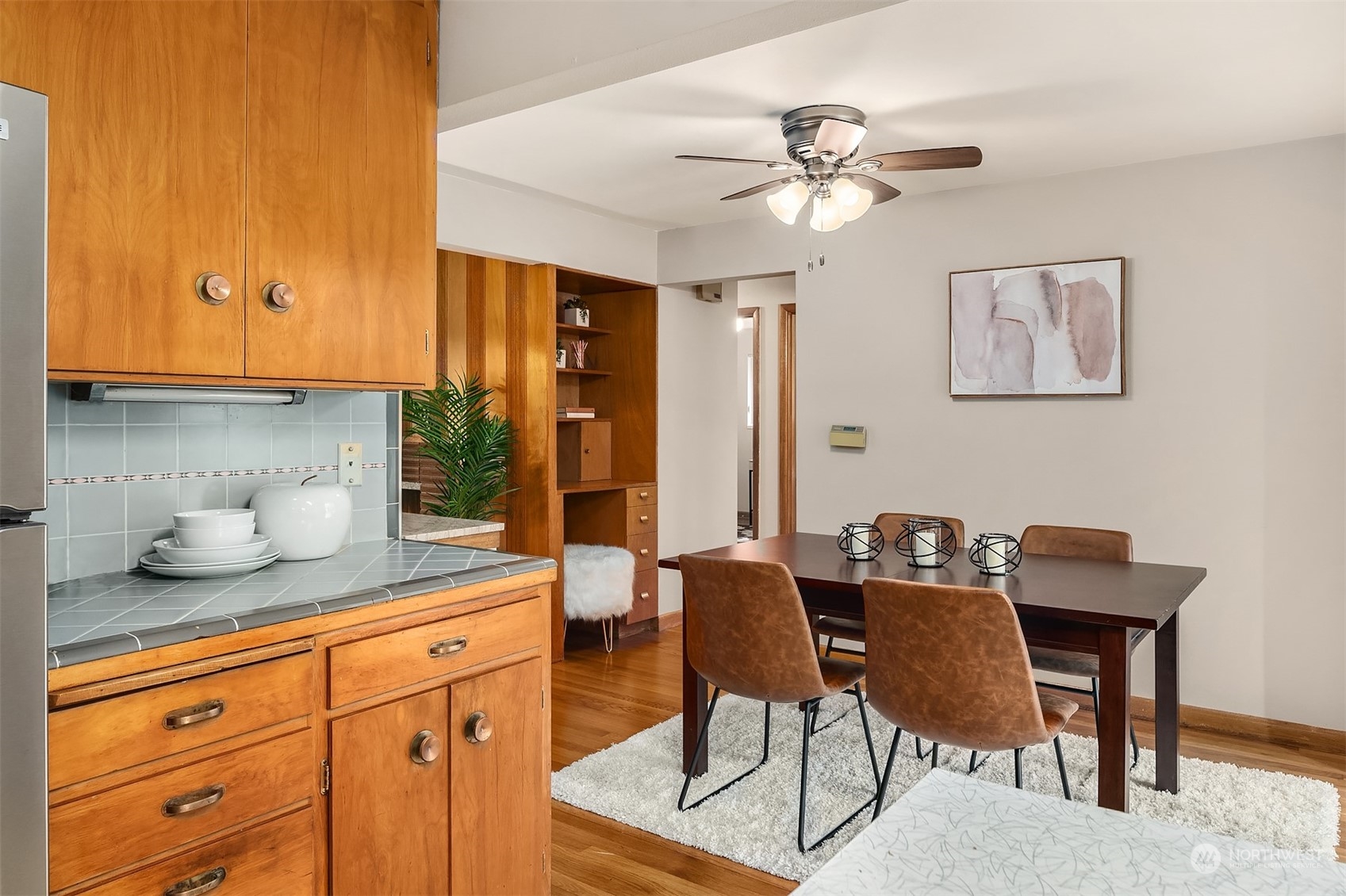 17512 Fremont Avenue North Shoreline, WA 98133 - Photo 11 of 35 a view of a dining room with furniture