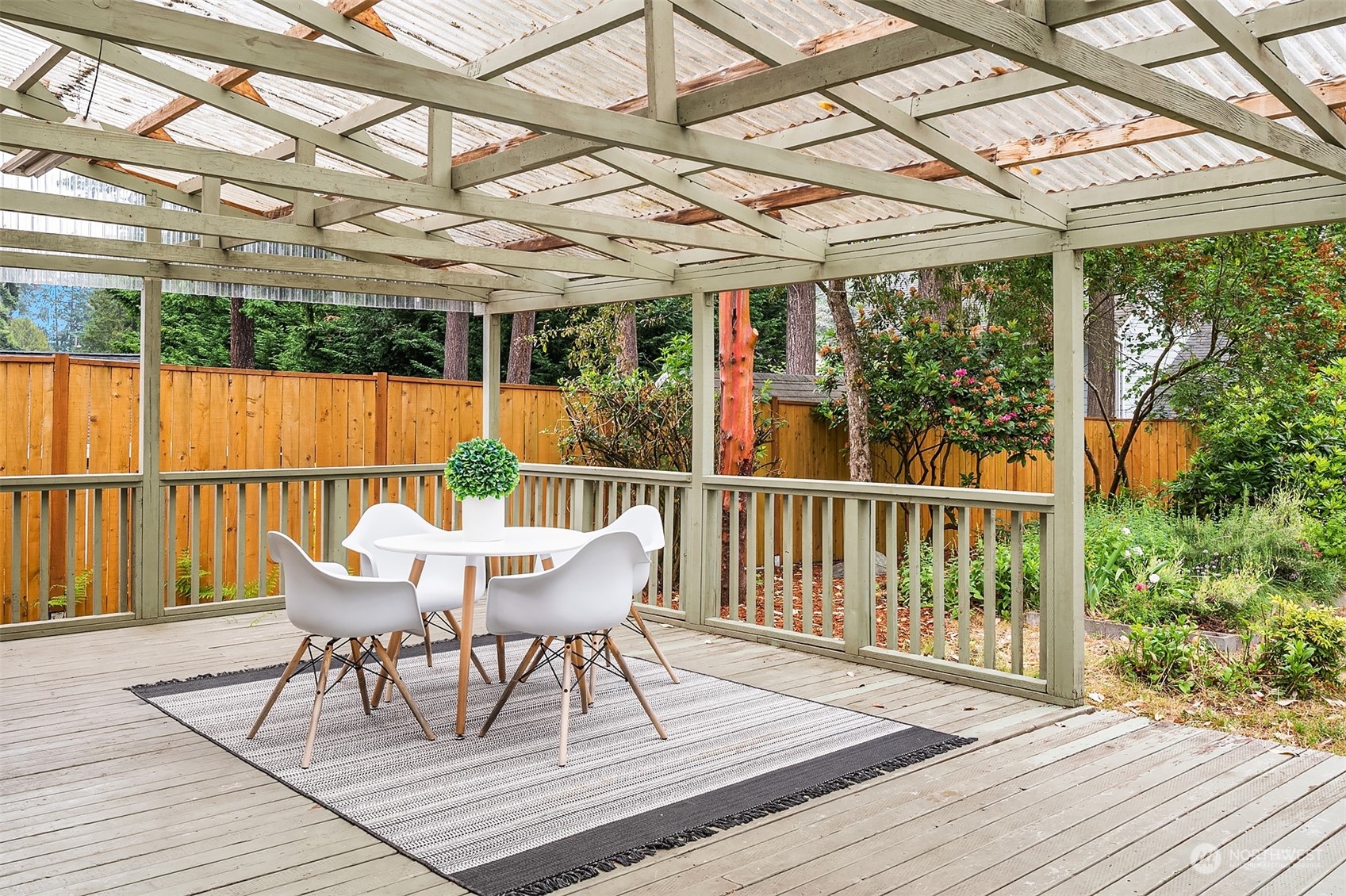 17512 Fremont Avenue North Shoreline, WA 98133 - Photo 33 of 35 a view of a chairs on the roof deck