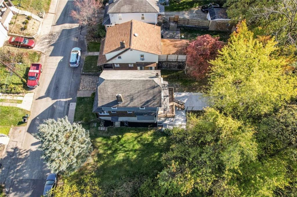 619 Barclay Avenue Pittsburgh, PA 15221 - Photo 22 of 23 an aerial view of a house with a yard