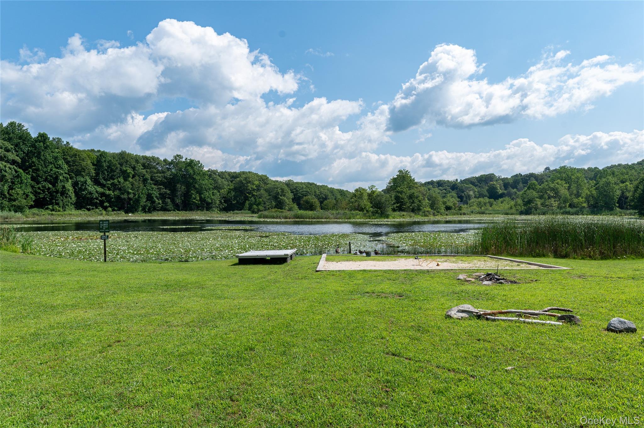 1 Shady Lane Mahopac, NY 10541 - Photo 19 of 22 a view of a lake with a big yard