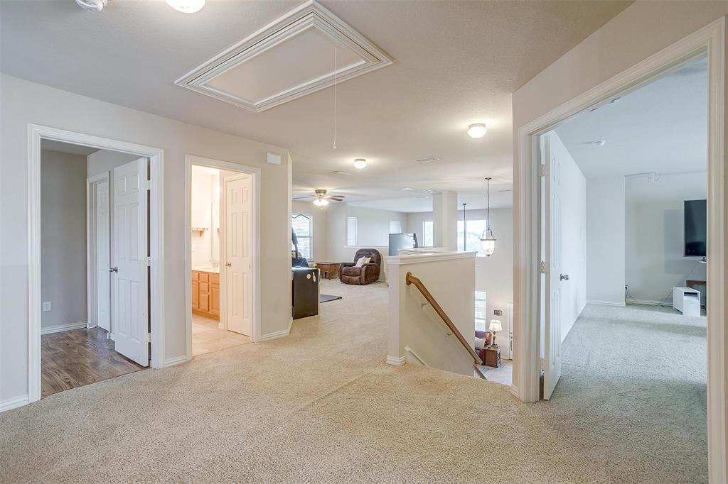 2536 Glenn Ranch Drive Burleson, TX 76028 - Photo 23 of 40 en view interior of the house and hallway