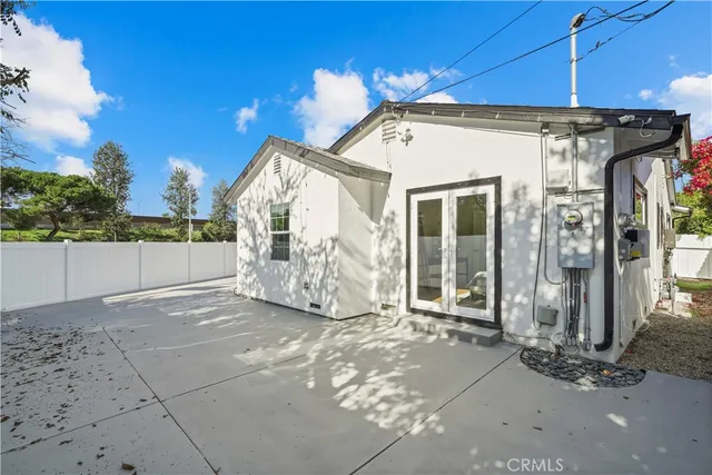 a view of a house with porch and wooden floor