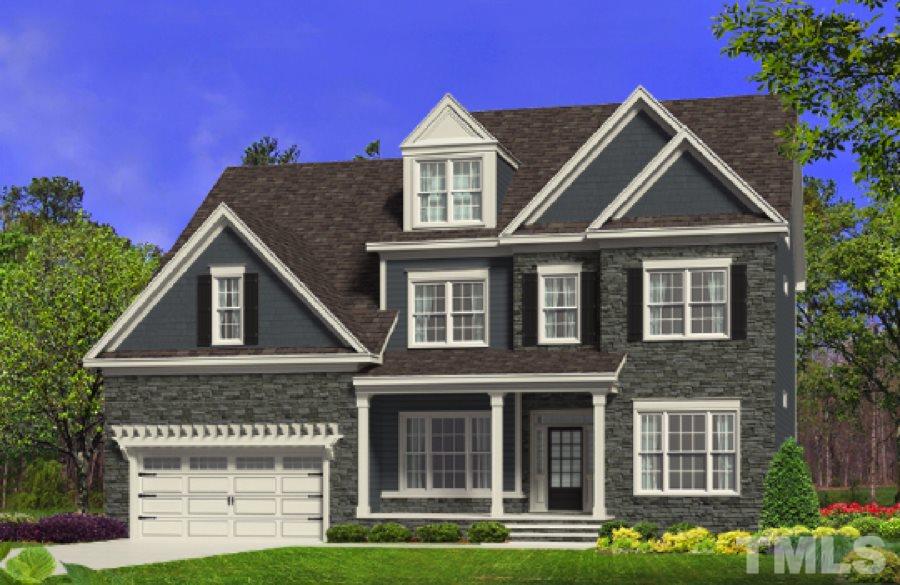 7733 Stonehenge Farm Lane Raleigh, NC 27613 - Photo 1 of 4 front view of a house with a yard