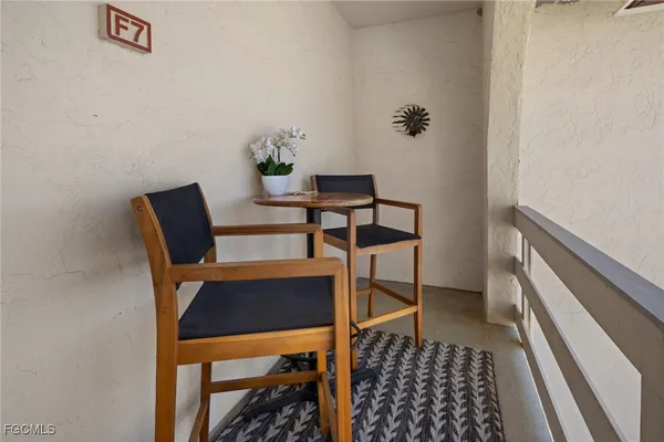 a chair and a table in a room