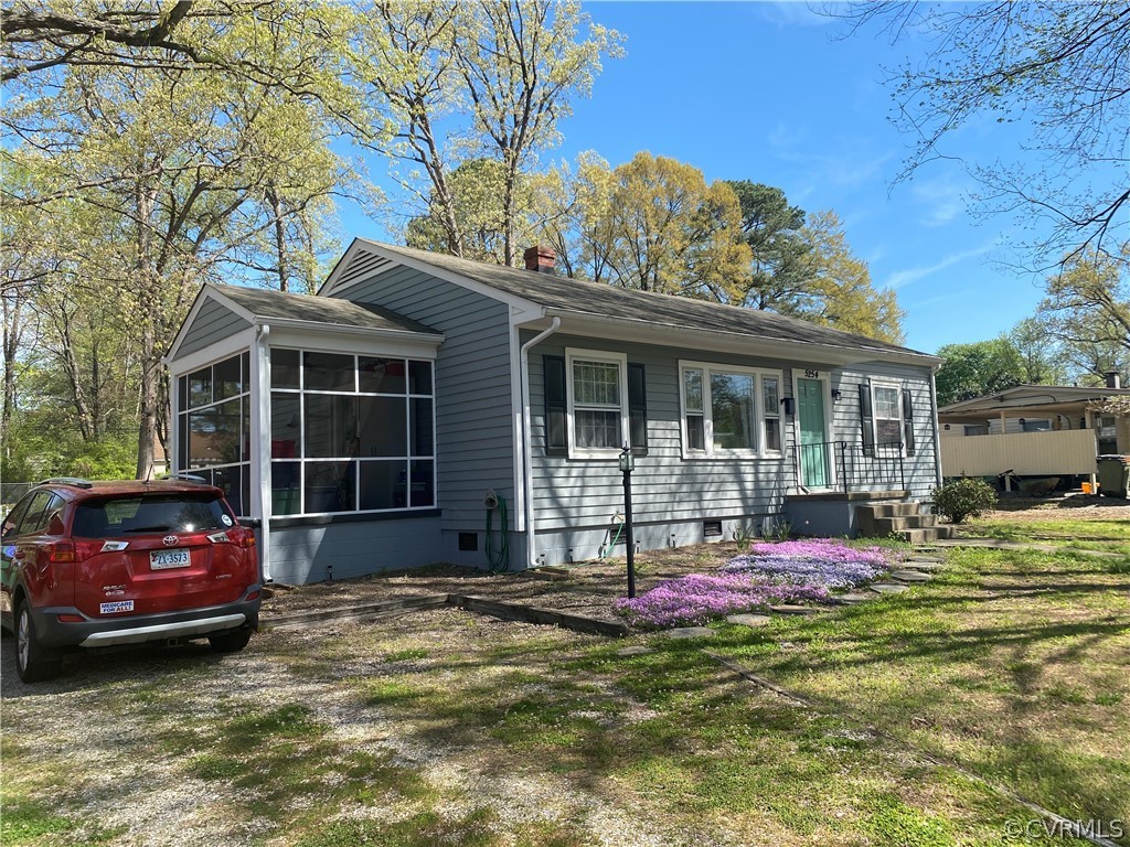 5254 Tilford Road Richmond, VA 23225 - Photo 2 of 13 a house view with a garden space