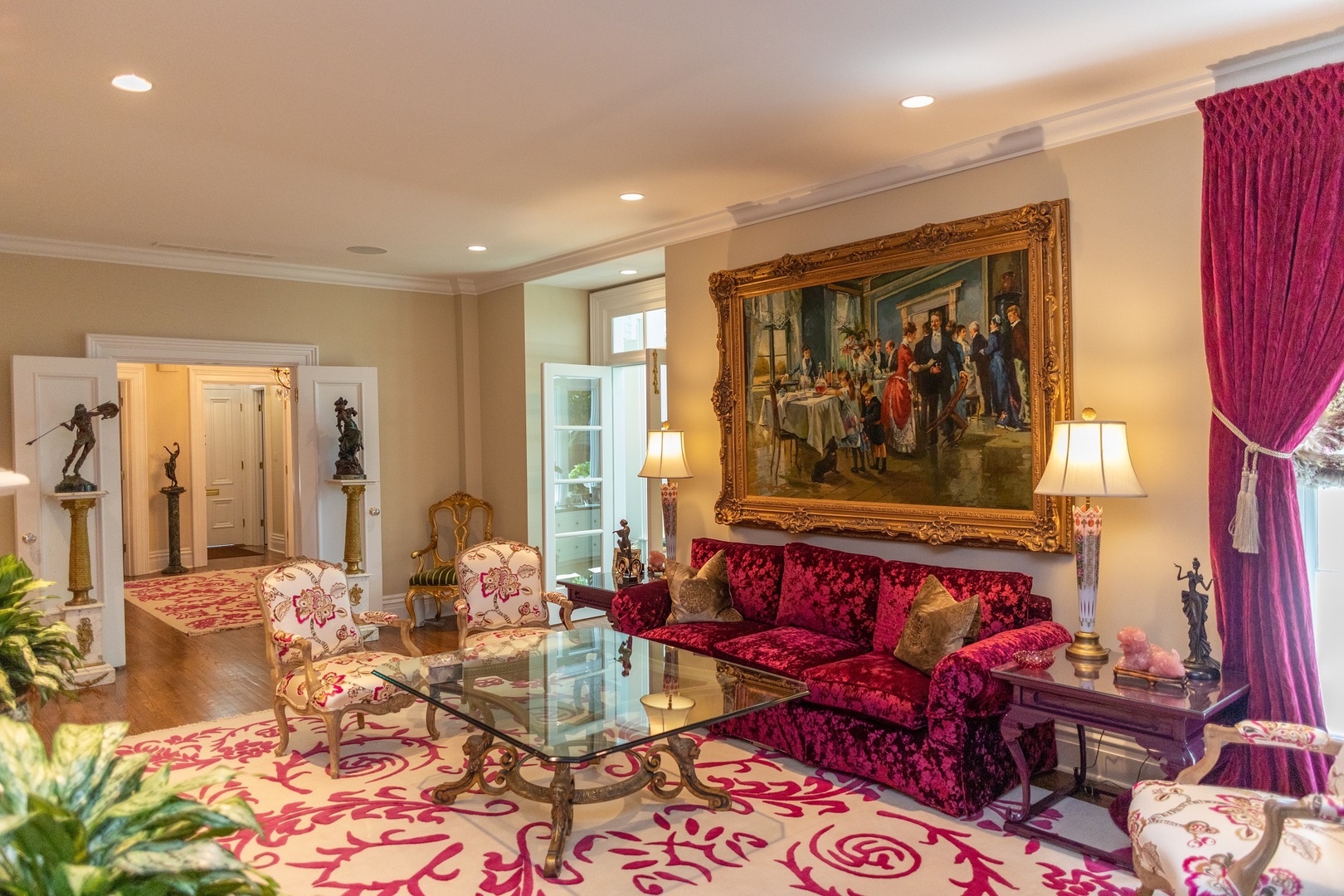 201 Scottswood Road Riverside, IL 60546 - Photo 11 of 75 a living room with furniture and a painting