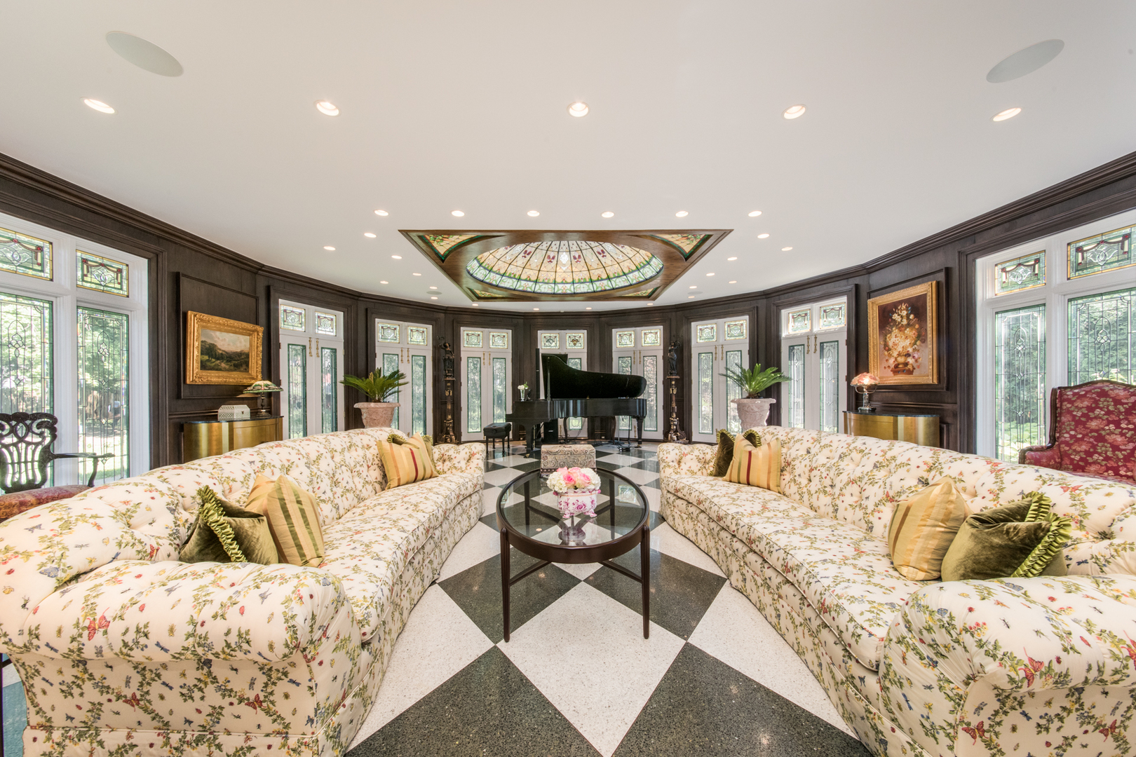 201 Scottswood Road Riverside, IL 60546 - Photo 16 of 75 a living room with furniture and a large window