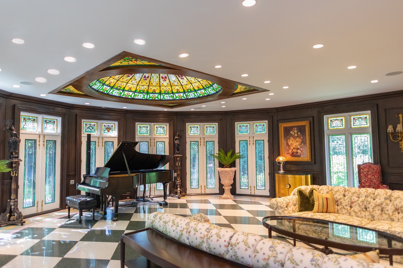 201 Scottswood Road Riverside, IL 60546 - Photo 17 of 75 a living room with furniture and a large window
