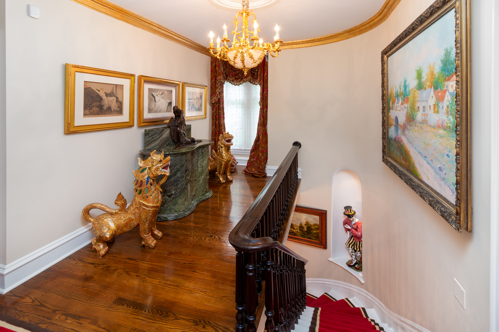 201 Scottswood Road Riverside, IL 60546 - Photo 34 of 75 a view of a room with gym equipment