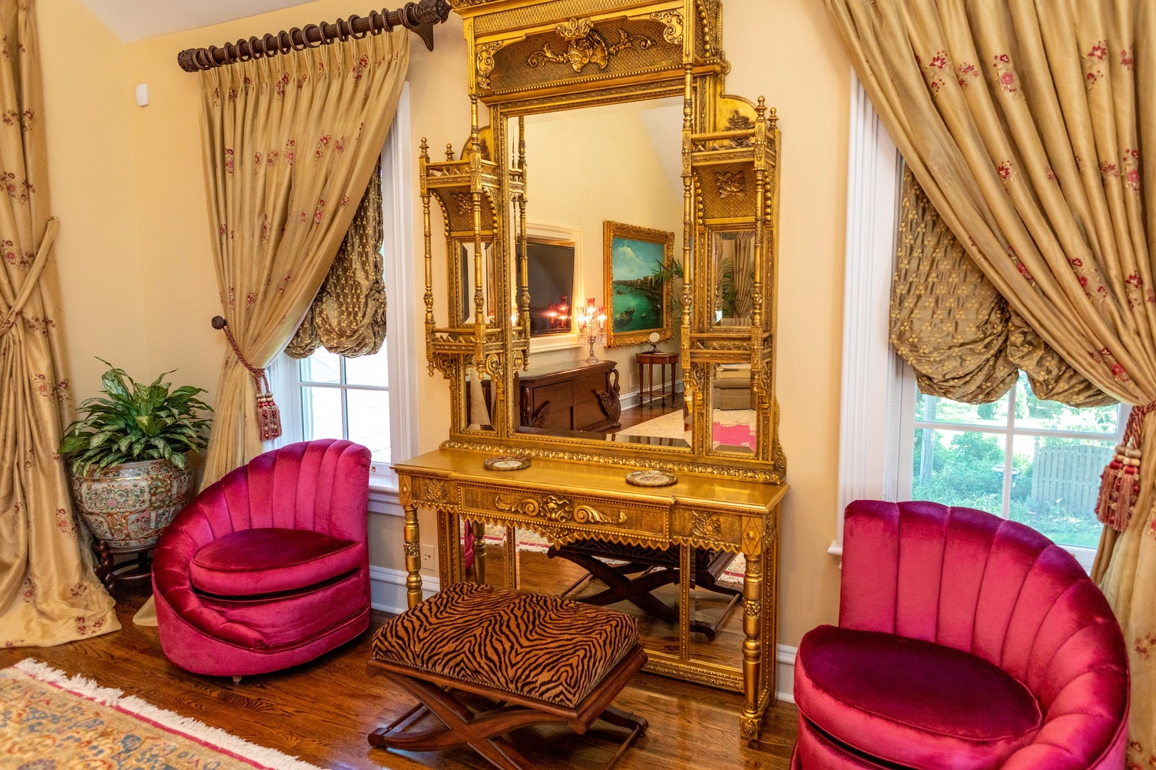 201 Scottswood Road Riverside, IL 60546 - Photo 36 of 75 a bathroom with a mirror and a toilet