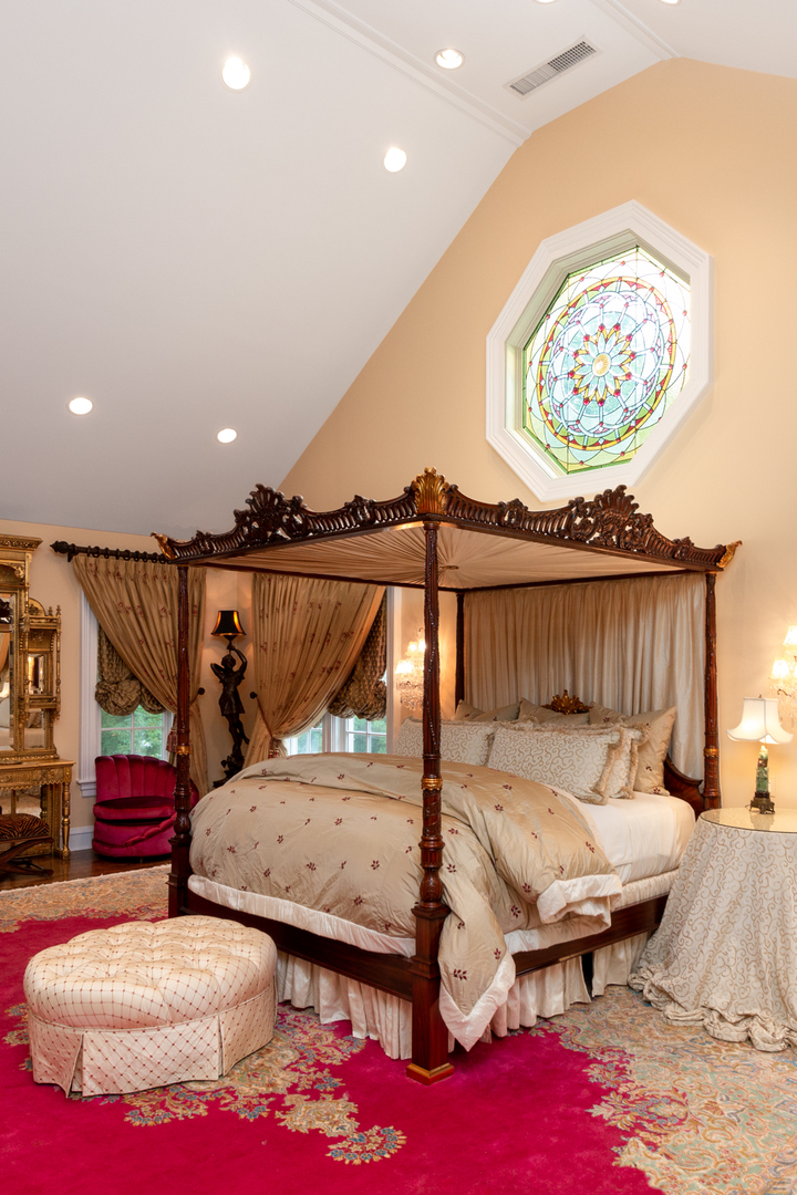 201 Scottswood Road Riverside, IL 60546 - Photo 38 of 75 a bedroom with furniture and a large window